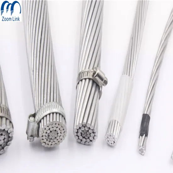 ASTM-Standard 1/0 AWG Vollaluminium-verseilter, blanker Kabel-AAC-AAAC-Leiter